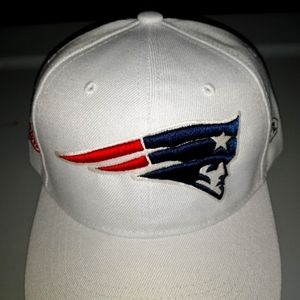 New England Patriots white hat adjustable new without tags